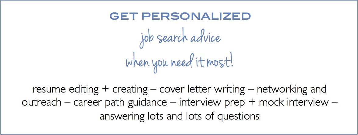 job search advice expert