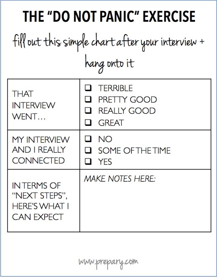 Not hearing back after an interview? Don’t panic! The Prepary