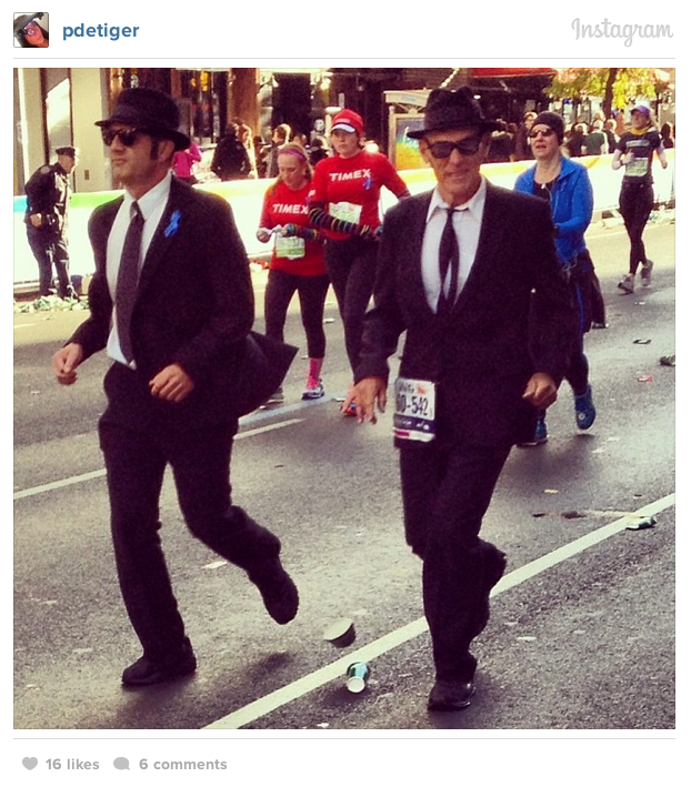 blues brothers nyc marathon