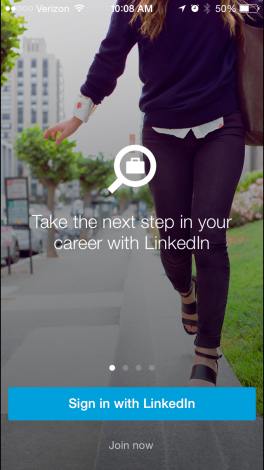 LinkedIn Job Seeker App 1