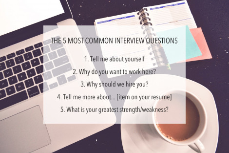 5 most common interview questions