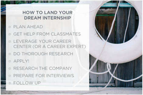 How to land a summer internship