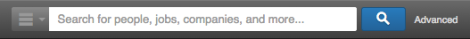 linkedin advanced search