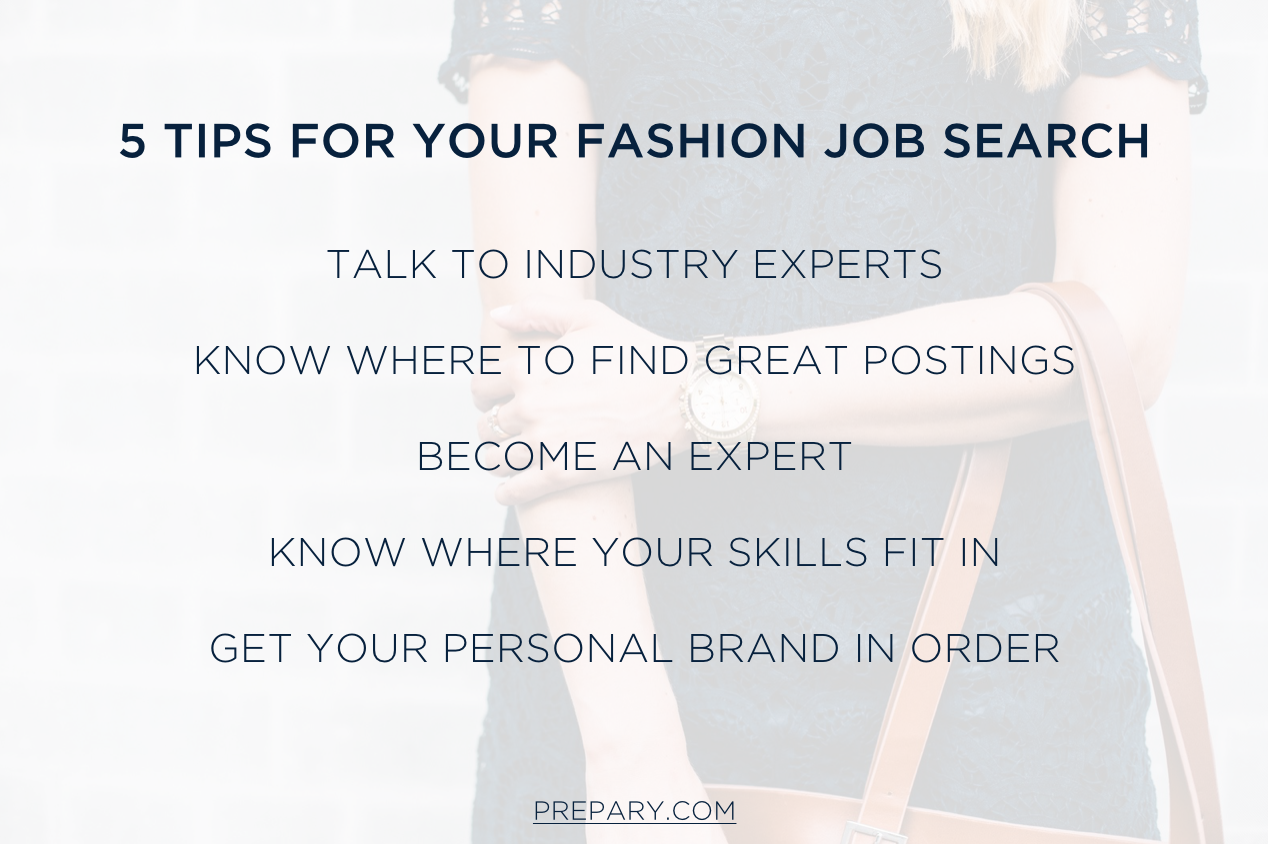 The Fashion Job Search Tips & Resources The Prepary The Prepary