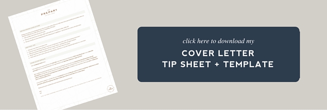 Cover Letter Worksheet - Opt In