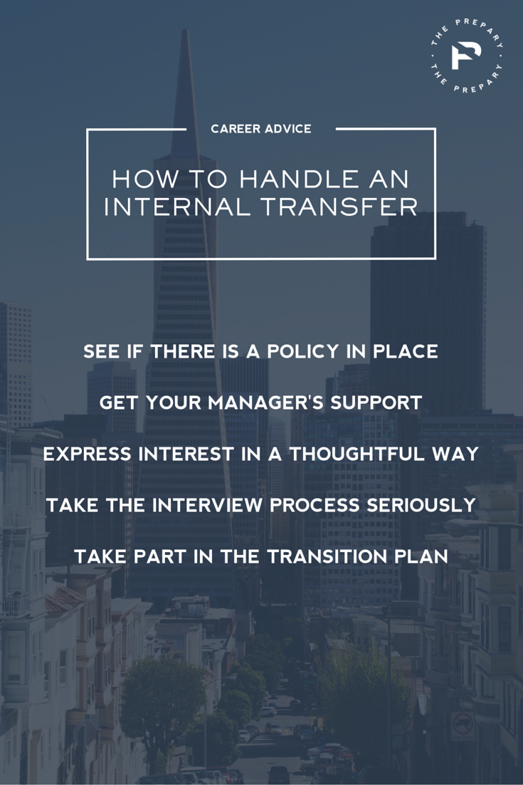 How to approach internal transfers The Prepary The Prepary