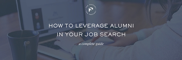 leverage alumni in the job search linkedin