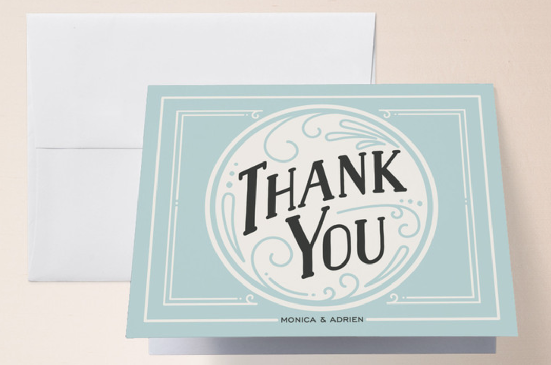 thank you card for interviews