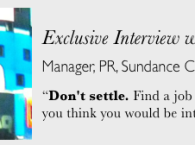 Career advice from a PR Manager
