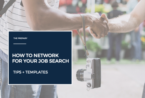 networking in your job search - templates